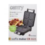 Camry | CR 3025 | Waffle maker | 1150 W | Number of pastry 4 | Belgium | Black/Stainless steel - 8